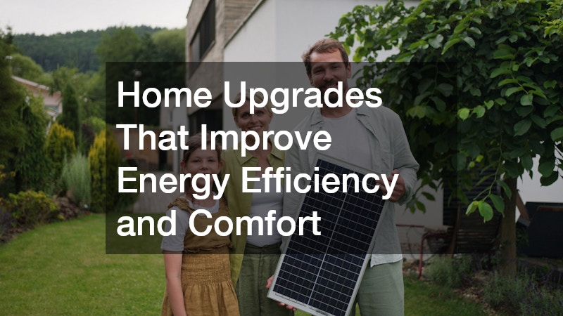 Home Upgrades That Improve Energy Efficiency and Comfort